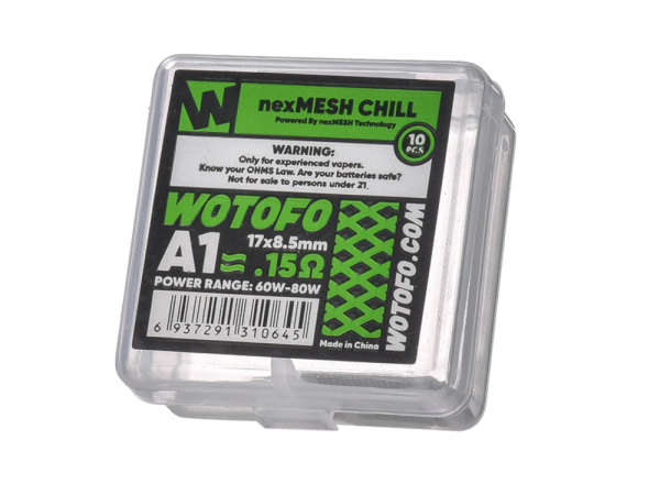 Wotofo nexMESH Chill A1 Coil  (10 Stück pro Packung)