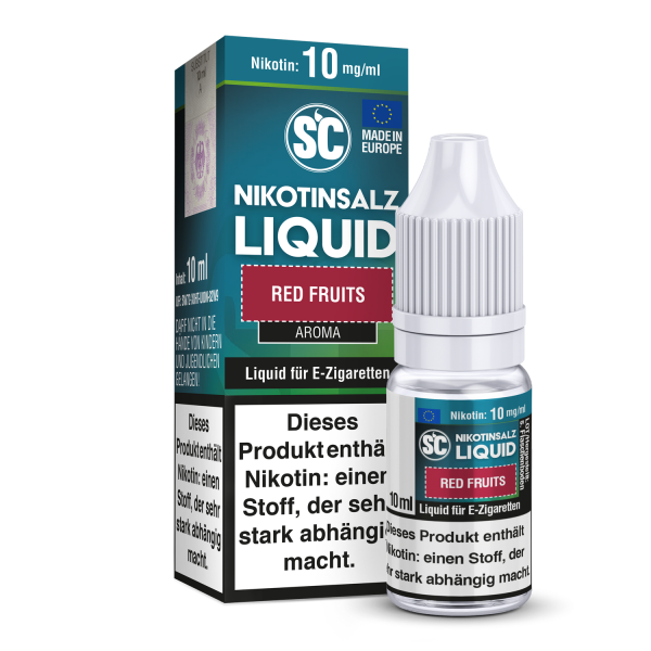 SC - Red Fruits - Nikotinsalz Liquid 10 mg/ml