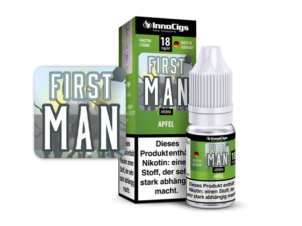 First Man Apfel Aroma - Liquid für E-Zigaretten 0 mg/ml