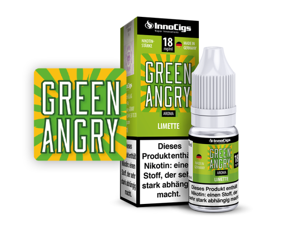 InnoCigs - Green Angry Limetten Aroma 6 mg/ml