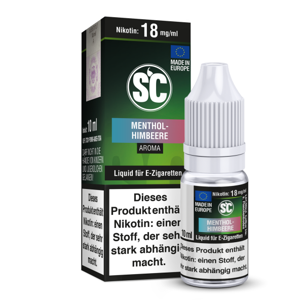 SC Liquid - Menthol-Himbeere 0 mg/ml