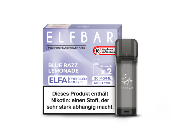 Elf Bar - Elfa Pod  20mg/ml (2 St&uuml;ck)