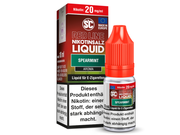 SC - Red Line - Spearmint - Nikotinsalz Liquid 10 mg/ml