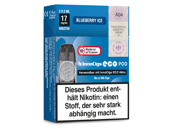 InnoCigs - Eco Pod  17mg/ml (2 St&uuml;ck pro Packung)