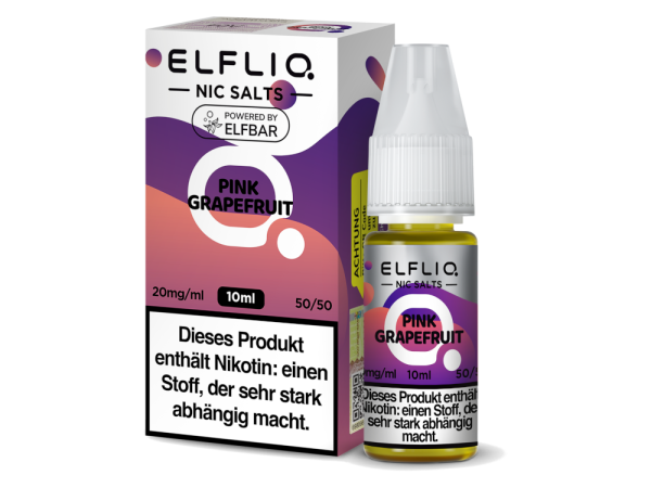 ELFLIQ - Pink Grapefruit - Nikotinsalz Liquid 10 mg/ml