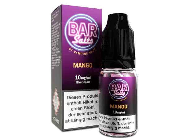 Vampire Vape - Bar Salts - Mango - Nikotinsalz Liquid 10 mg/ml
