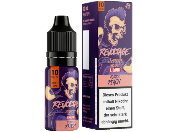Revoltage - Purple Peach - Hybrid Nikotinsalz Liquid 10 mg/ml