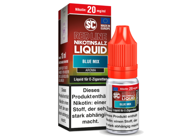 SC - Red Line - Blue Mix - Nikotinsalz Liquid 10 mg/ml