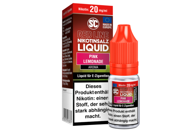 SC - Red Line - Pink Lemonade - Nikotinsalz Liquid 20 mg/ml