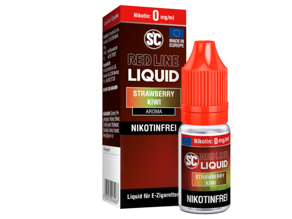 SC - Red Line - Strawberry Kiwi - Nikotinsalz Liquid 0 mg/ml