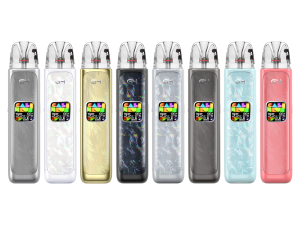 elfbar elfa master akku Uwell Caliburn G4 PRO Stripe Black mit OLED und 1800 mAh Akku main image 1