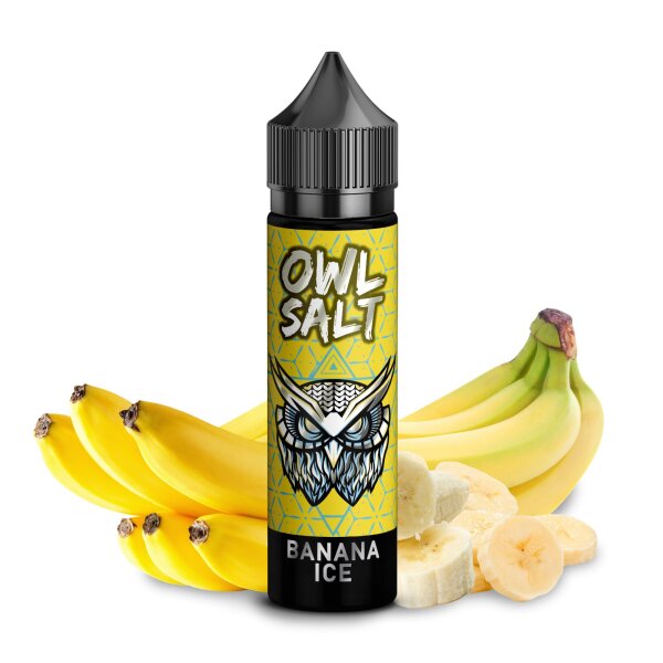 OWL Salt Longfill Banana Ice 10 ml