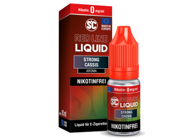 SC - Red Line - Strong Cassis V2 - Nikotinsalz Liquid