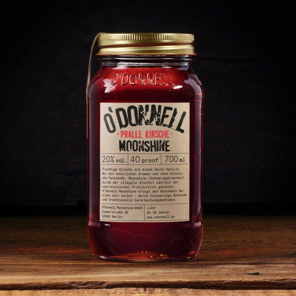 ODonnell Moonshine Likör "Pralle Kirsche" 700ml