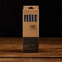 ODonnell Moonshine Edelstahl-Strohhalm-Set