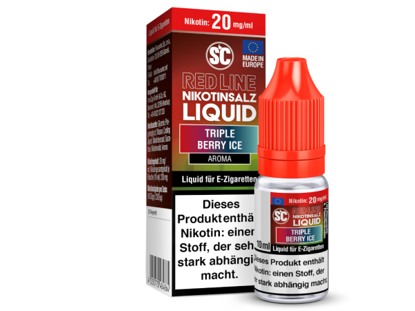 SC - Red Line - Triple Berry Ice - Nikotinsalz Liquid 20 mg/ml