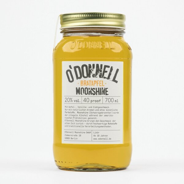 ODonnell Moonshine Likör "Bratapfel" 700ml