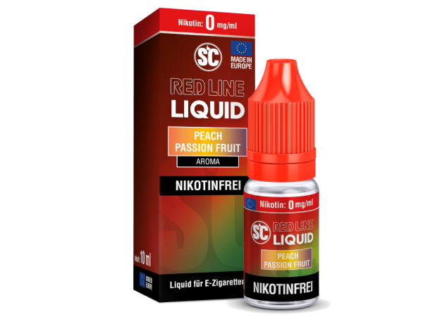 SC - Red Line - Peach Passion Fruit V2 - Nikotinsalz Liquid