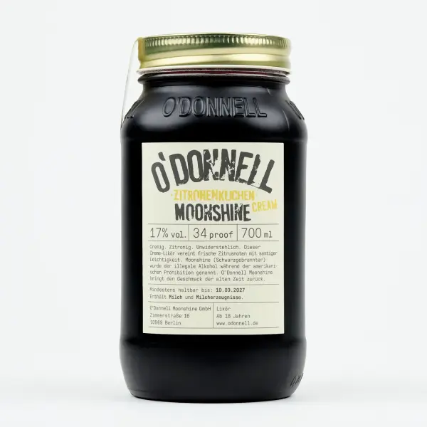ODonnell Moonshine Likör "Zitronenkuchen Cream" 700ml
