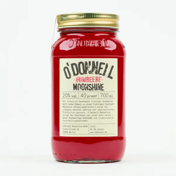 ODonnell Moonshine Likör "Himbeere Likör" 700ml