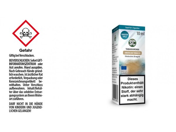 SC - American Tobacco - E-Zigaretten Nikotinsalz Liquid
